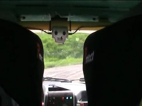 Caméra embarquée de Sébastien canny,rallye de Vervins 2011:es3