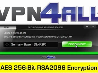 Hide IP address : VPN4all.com