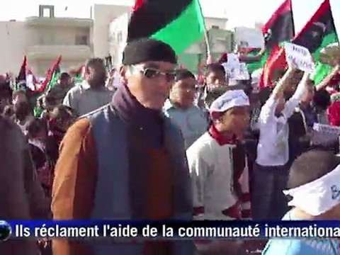 Libye: les enfants de Misrata demandent l'aide internationale