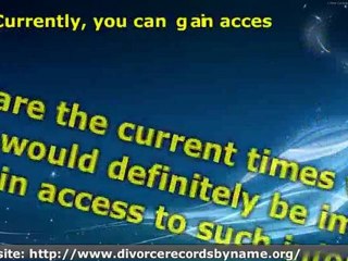 Where To Find Public Divorce Records