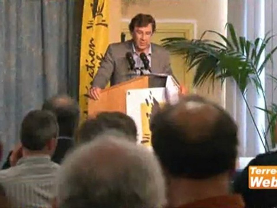 Congrès de la Confédération paysanne - Philippe Collin, porte parole de la CP: « Des échanges avec le ministre constructifs et utiles »