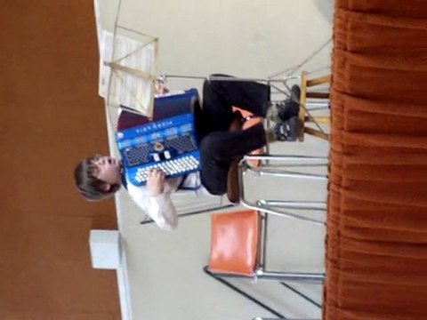 Stéphane : 1er concours d'accordéon Alençon