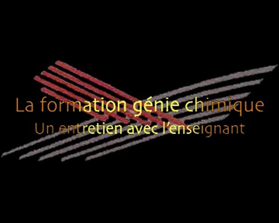 LP M. Dassault bac pro génie chimique : Un entretien avec l'enseignant