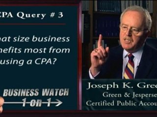 CPA Monterey Joe Green - who needs a quality cpa firm?
