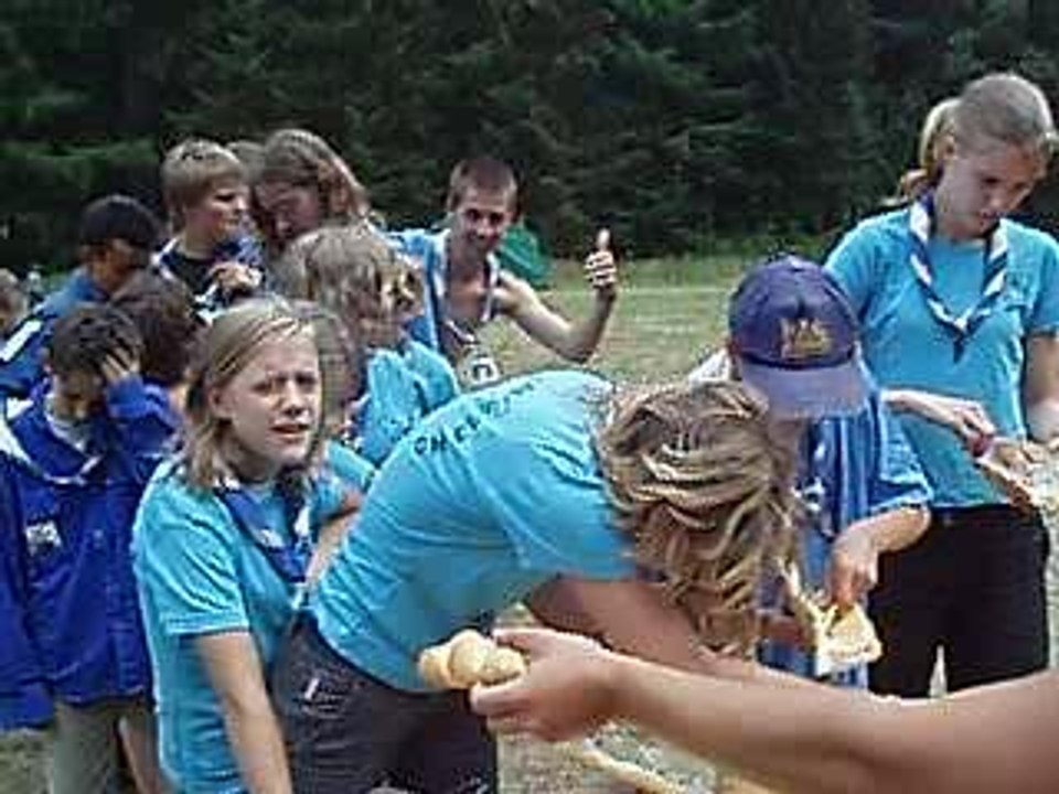 A la bouffe, les scouts