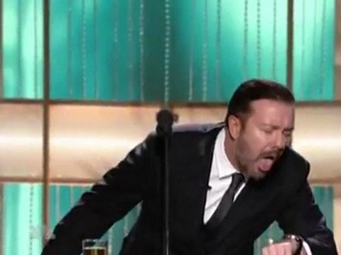 Ricky Gervais aux 68ᵉ Golden Globe Awards (2011) VOST