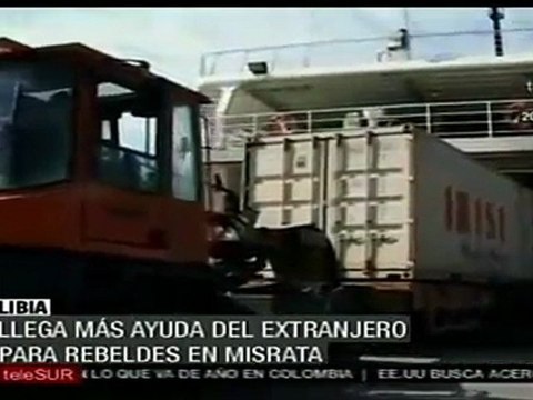 Opositores libios reciben ayuda internacional