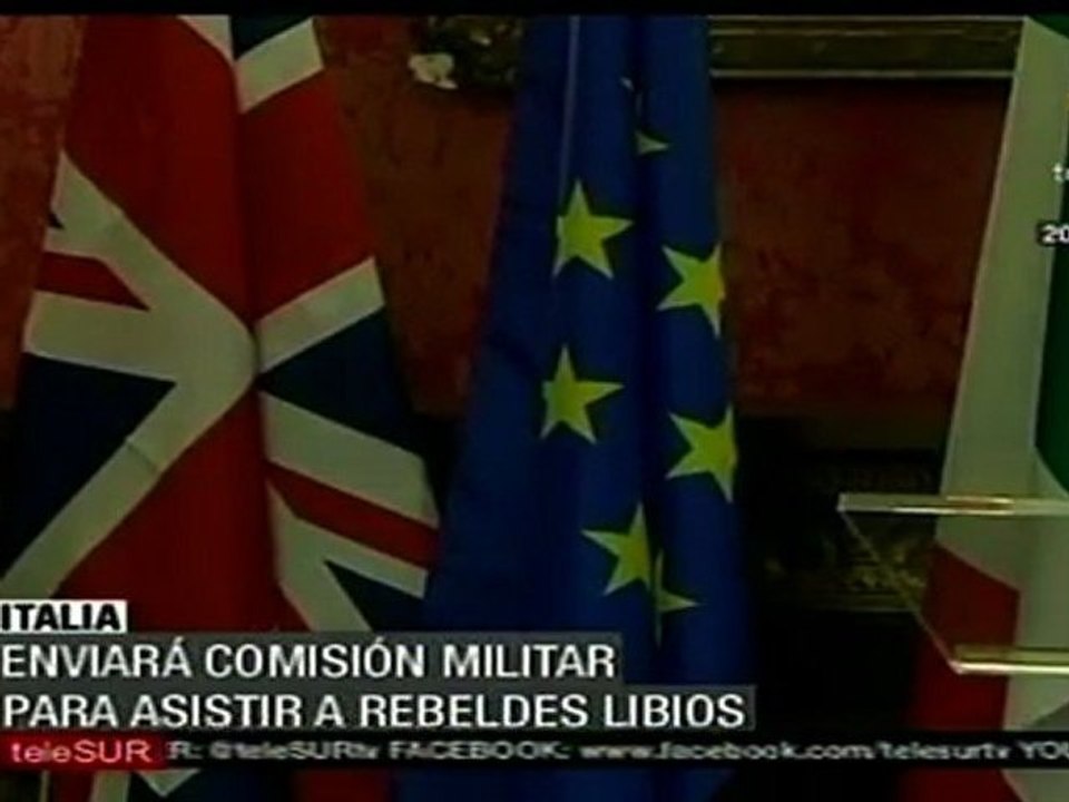 Potencias europeas aumentan el apoyo a rebeldes libios