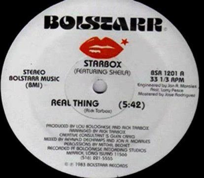 80's Funky Boogie - Starbox - Real Thing 1983