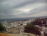 Vue panoramique de Béja depuis la Casbah. Tunisie