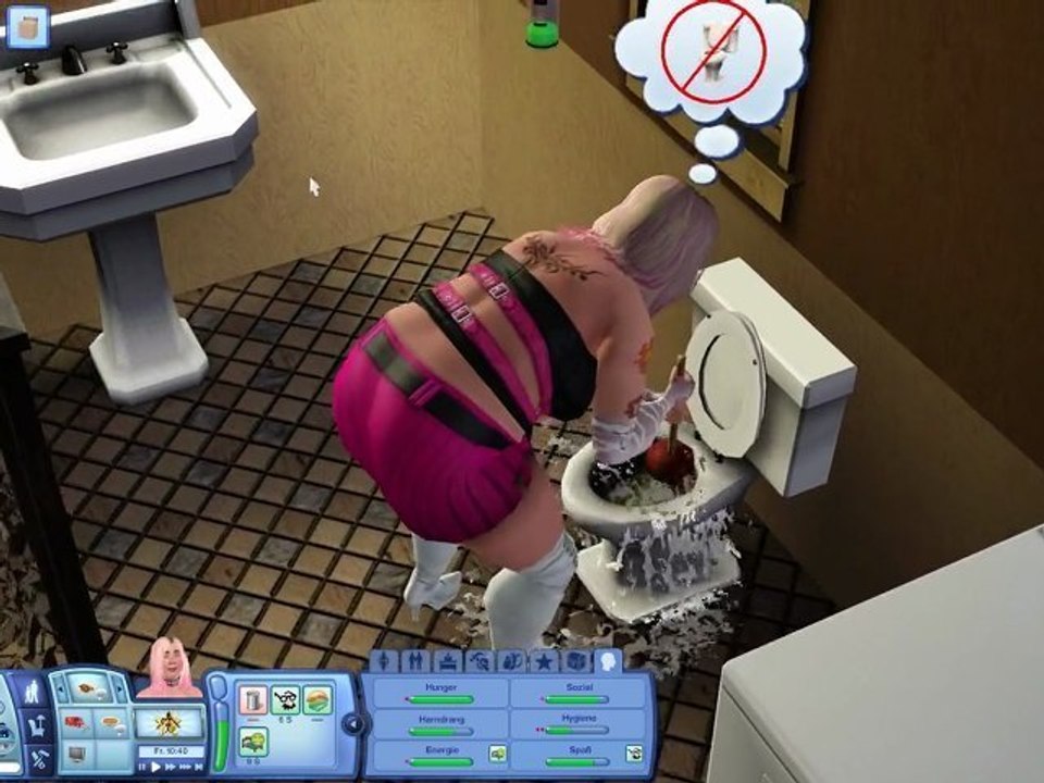 Let's Play Die Sims 3 #017 [Deutsch] [HD] - Kackiwasser und le Franzos!