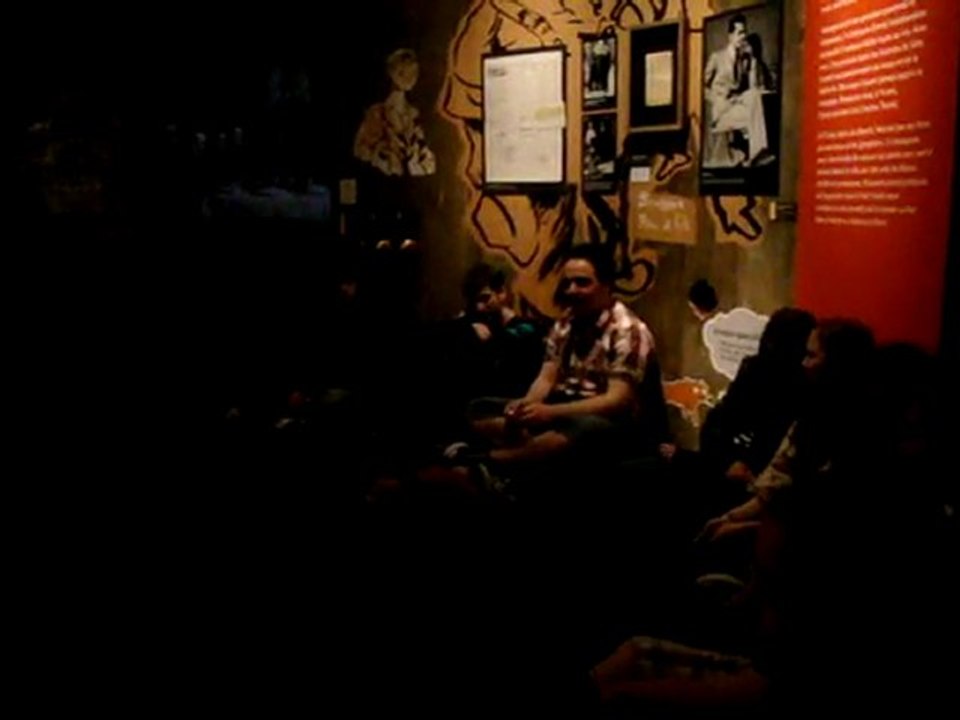 Visite de l'expo Brassens cité de la Musique le 19 avril 2011 -