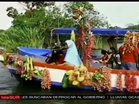 Nicaragua celebra Vía Crucis acuático