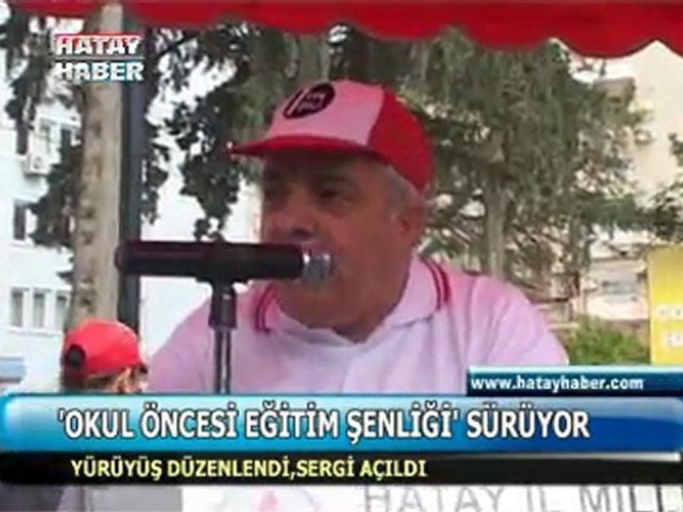 okul öncesi eğitim şenliği sürüyor
