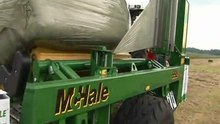 McHale 998 Square Bale Wrapper English