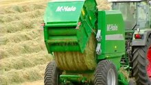 McHale F550 Fixed Chamber Round Bale Wrapper English