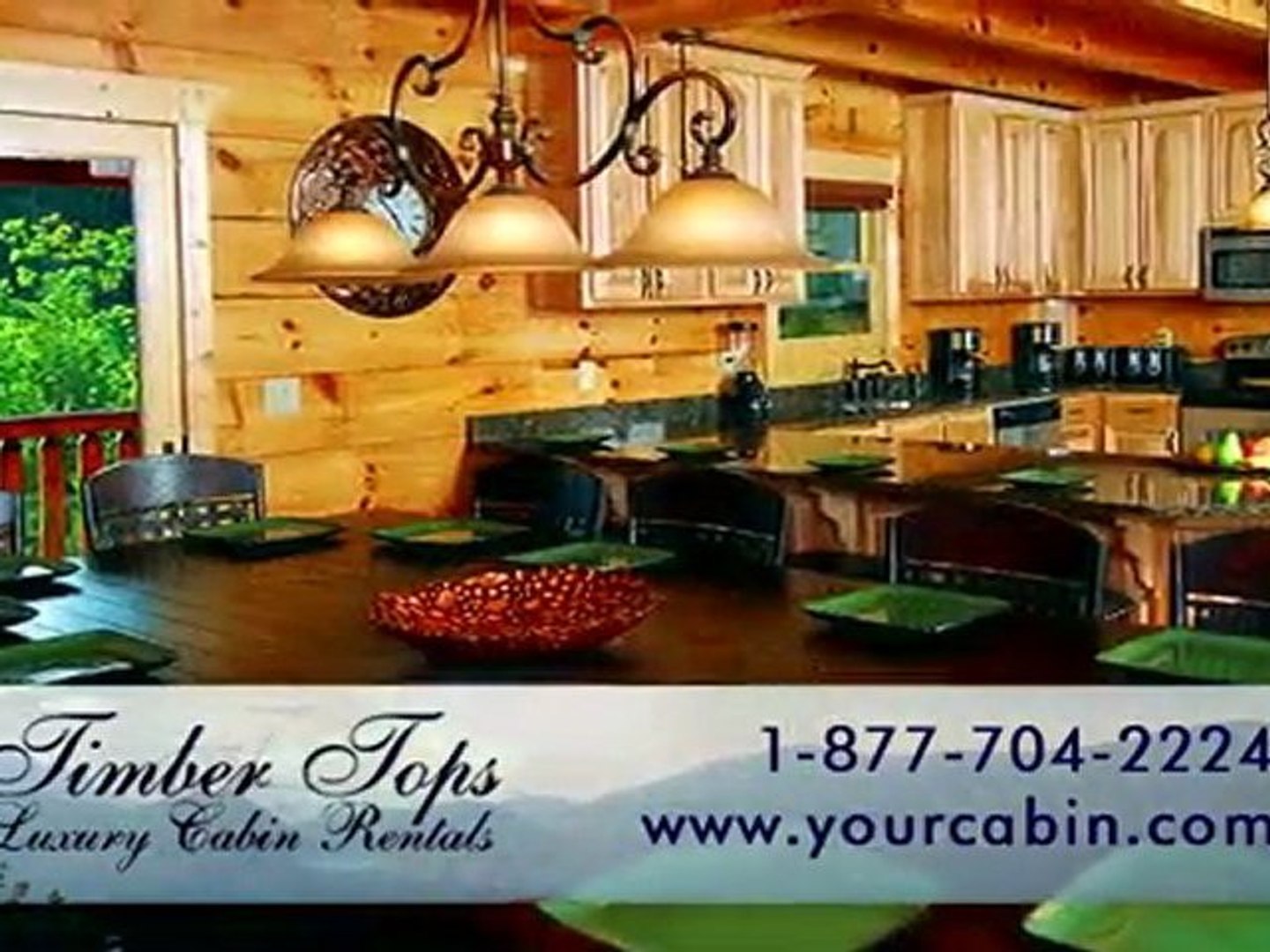 Luxury Smoky Mountain Cabin Rentals By Timber Tops Video Dailymotion