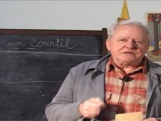 Leçon de Patois chti de Guy Dubois : un courtil