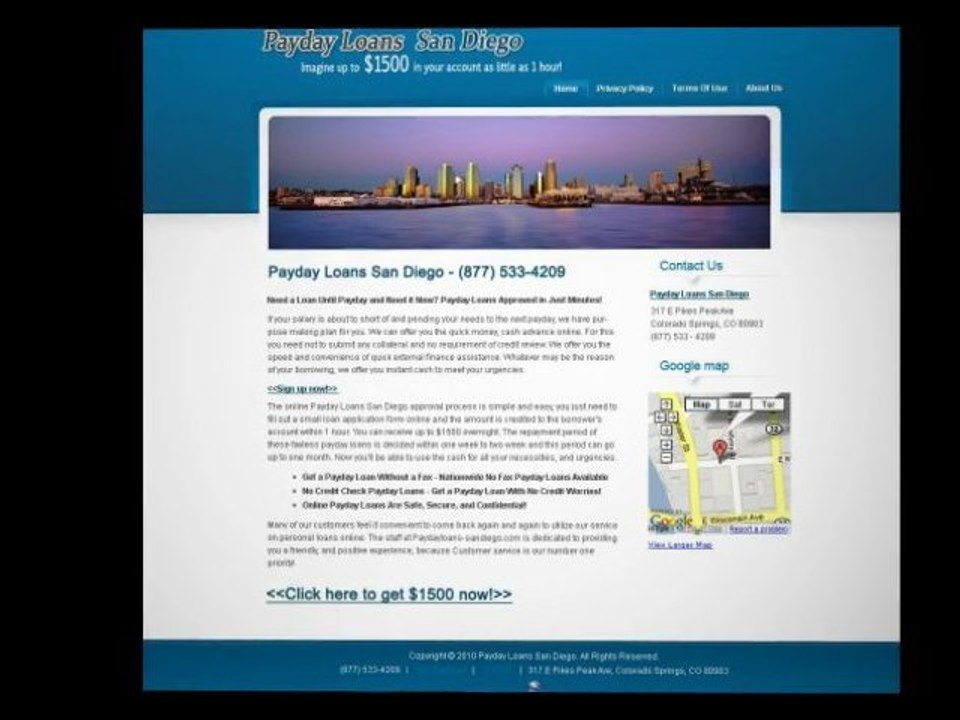 Payday Loans San Diego