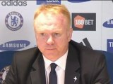 Alex McLeish: Chelsea była dla nas za mocna