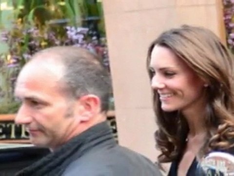 Kate Middleton does some some pre-wedding shopping