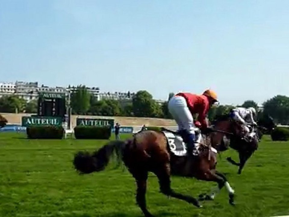 Course de haie, hippodrome d'Auteuil - 17 Avril 2011