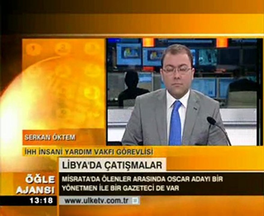 BOMBARDIMAN ALTINDA CANLI YAYIN