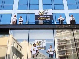 Greenpeace s'invite à la conférence de presse d'EDF