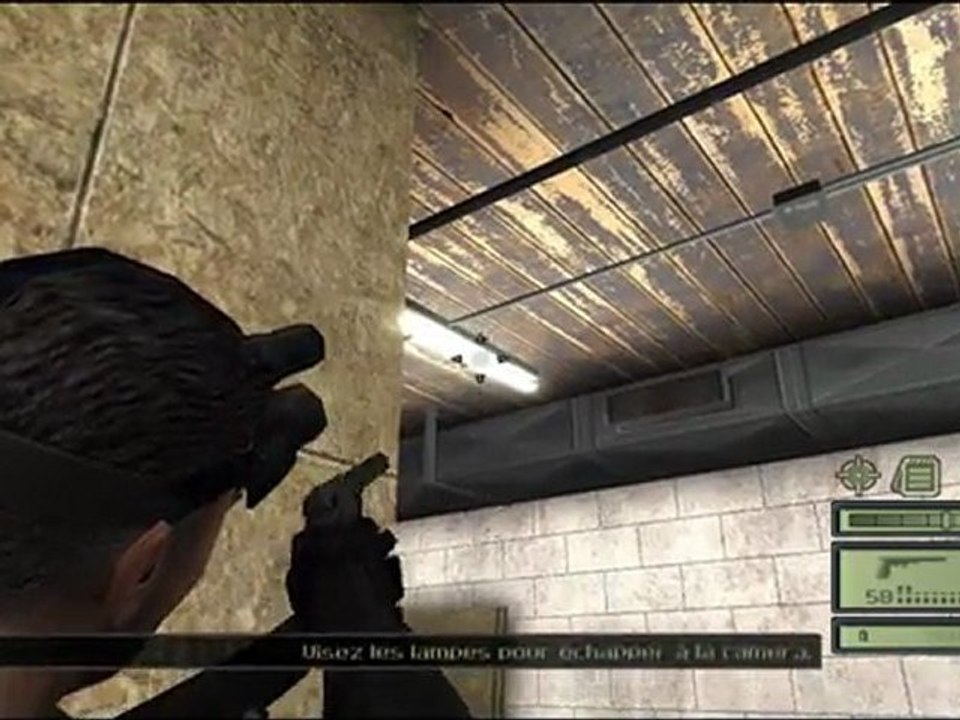 Walkthrough Splinter Cell "Entraînement".