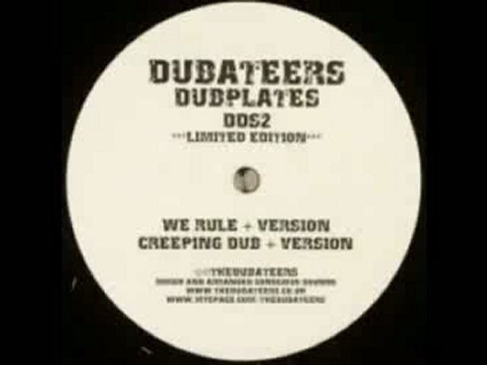 The Dubateers - We Rule (+Dub)
