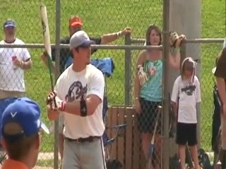 Softball mechanics Slo mo Swing