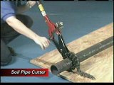 Soil Pipe Cutters Demonstration - Reed Manufacturing