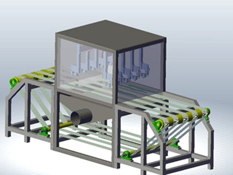 EEL PAINTING MACHINE
