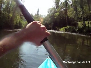 Lot : Figeac et kayak