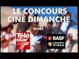 Bande Annonce Promotionnel Le Concours Ciné Dimanche Télé Star Mai 1998 TF1