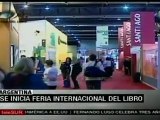 Comienza Feria Internacional del Libro de Buenos Aires