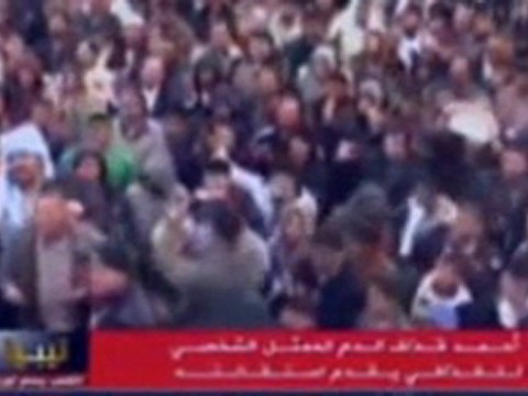 Amazighe Lybie a été interrompu par des journalistes arabes quand il a parlé en Tamazight