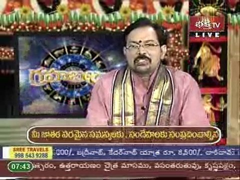 Grahabalam 22nd April 2011 - Simha rashi yearly rashi phalalu