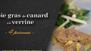 Verrine foie gras de canard | Secret d'éleveurs