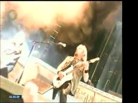 La banda legendaria de rock Iron Maiden dio un concierto con