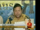 Andrés Velázquez denunció excesos de lujo de funcionarios pú
