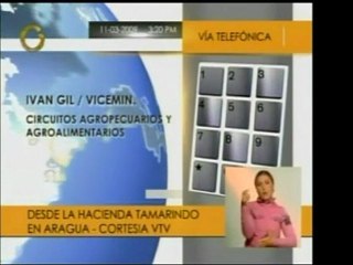 Iván Gil dijo que las personas reunidas frente a la Hacienda