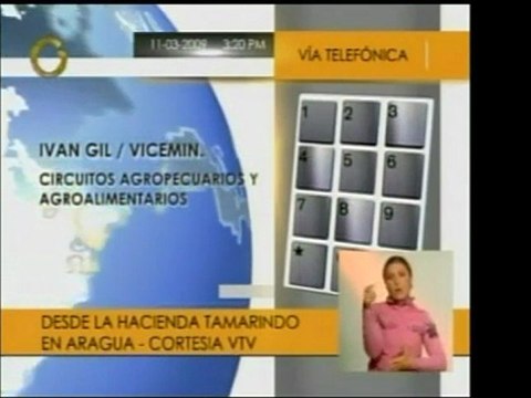 Iván Gil dijo que las personas reunidas frente a la Hacienda