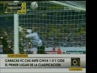 En la Copa Libertadores el Caracas Fútbol Club cayó ante el