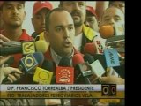 Francisco Torrealba, del Sindicato de Trabajadores del Sist.