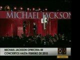 El número de concierto de la última gira de Michael Jackson