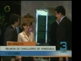 Los cancilleres de Venezuela y Colombia se encuentran reunid