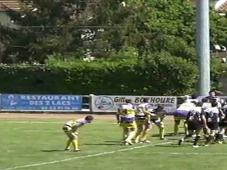 RUGBY RENCONTRE USFL 2 - EVMALEMORTBO 2 EXCELLENCE B (saison 2010 - 2011)