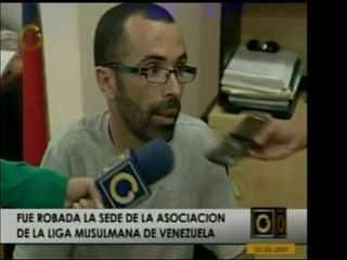La Liga Musulmana de Venezuela fue víctima de un robo. Desca
