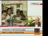 El Min. De Educación dijo que según los reportes recibidos e